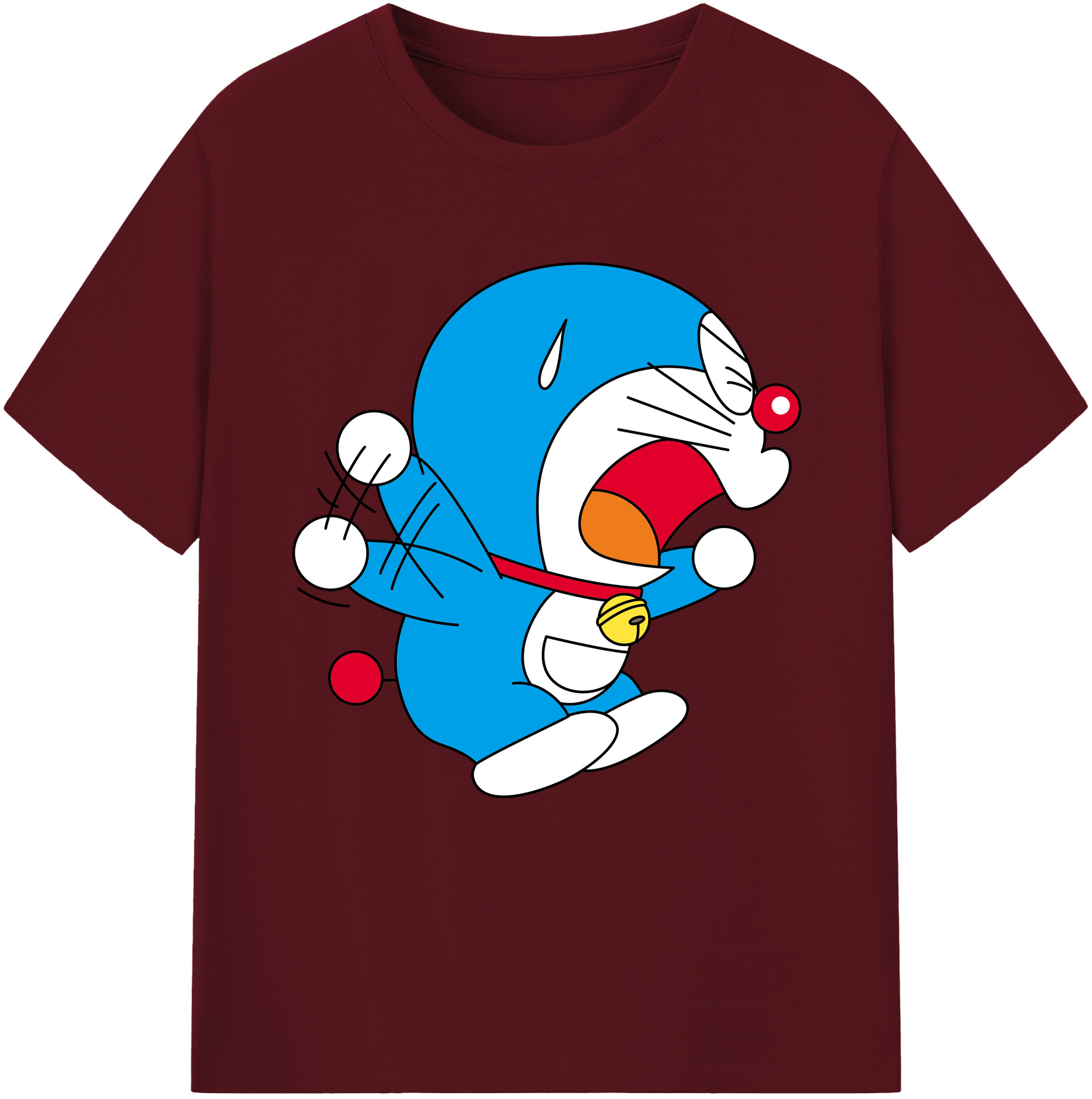 （画像用） ドラえもん Doraemon 綿100％半袖Tシャツ（フロントプリント）